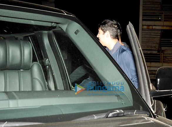 twinkle khanna and aarav kumar snapped post a movie screening at pvr juhu 2