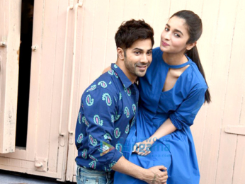 Varun Dhawan & Alia Bhatt snapped promoting their film 'Badrinath Ki Dulhania'