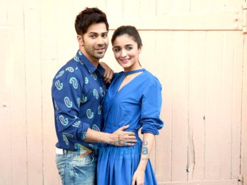 Varun Dhawan & Alia Bhatt snapped promoting their film 'Badrinath Ki Dulhania'