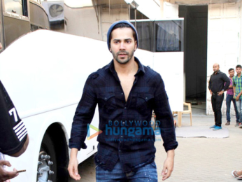 Varun Dhawan snapped at Mehboob Studio