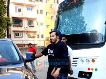 Varun Dhawan snapped at Mehboob Studio