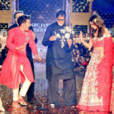 Watch Varun Dhawan and Alia Bhatt make Amitabh Bachchan groove on 'Mere Angne Mein' on a fashion runway