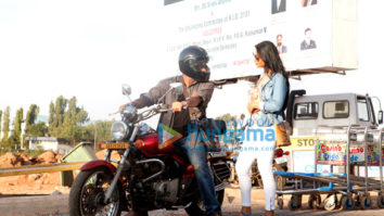 On The Sets Of The Movie Wedding Anniversary