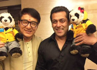 Watch: Jackie Chan bonds with superstar Salman Khan