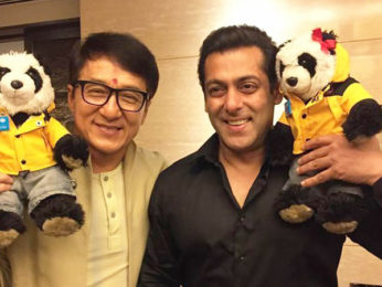Watch: Jackie Chan bonds with superstar Salman Khan Watch: Jackie Chan bonds with superstar Salman Khan