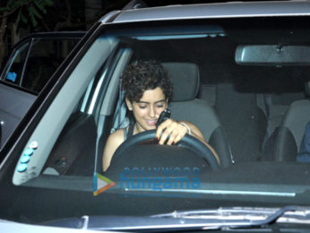 Aamir Khan & Sanya Malhotra snapped post dance practice for Secret Superstar