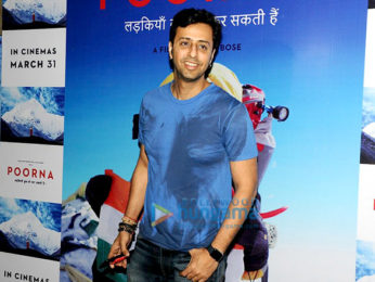 Aditya Roy Kapur, Dia Mirza and others at 'Poorna' screening