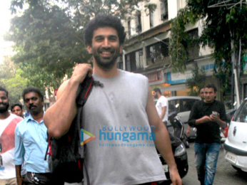 Aditya Roy Kapur snapped in Bandra