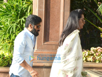 Aishwarya Rai Bachchan's father Krishnaraj Rai's prayer meet