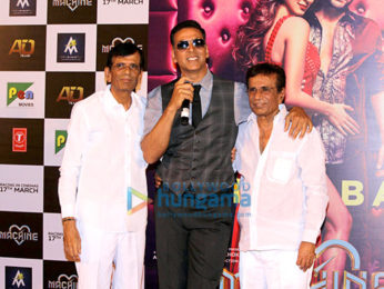 Akshay Kumar graces the launch of the song 'Tu Cheez Badi Hai Mast Mast' from Machine