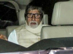 OMG! Amitabh Bachchan’s old injury resurfaces and he has been sporting neck brace