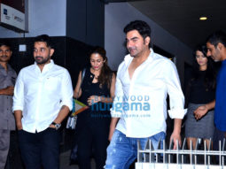 Amrita Arora and Arbaaz Khan snapped post attending Shakeel Ladak’s birthday dinner