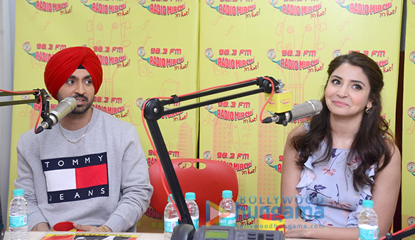 Anushka Sharma & Diljit Dosanjh promote ‘Phillauri’ at 98.3 FM Radio Mirchi studio