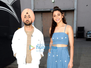 Anushka Sharma and Diljit Dosanjh snapped at Phillauri's promotions