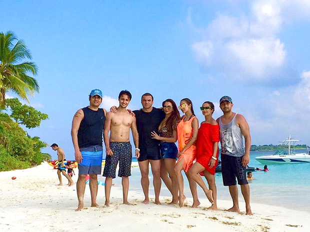 Beach Party: Salman Khan and family Sohail Khan, Malaika Arora, Arbaaz Khan and others have a blast on the beach in Maldives