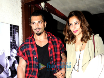 Bipasha Basu & Karan Singh Grover snapped post a movie screening at PVR Juhu