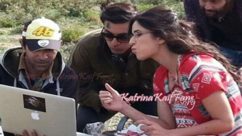 Check out: Ranbir Kapoor and Katrina Kaif engrossed in work on the sets of Jagga Jasoos