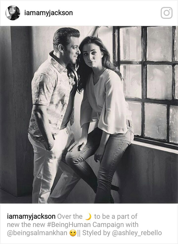 Check out Salman Khan and Amy Jackson in the new 'Being Human’ campaign