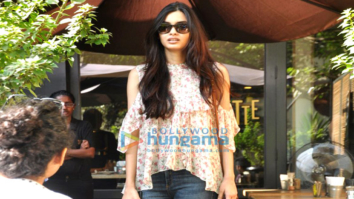 Diana Penty snapped post her lunch at ‘Suzette’, Bandra