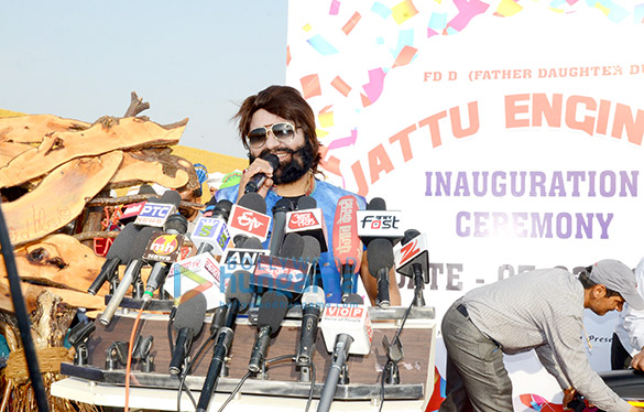 dr msg at the launch of his next film jattu engineer 3