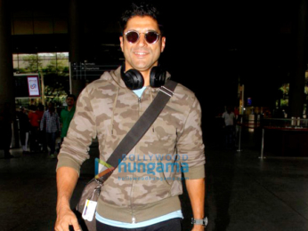 Emraan Hashmi, Farhan Akhtar, Kalki Koechlin and Prachi Desai snapped at the airport