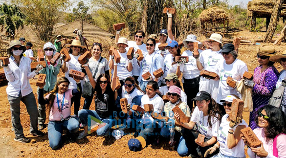 evelyn sharma celebrates womens day with the women build india initiative by habitat for humanity 4