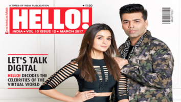 Alia Bhatt, Karan Johar On The Cover Of Hello!