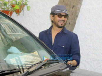 Irrfan Khan snapped in Juhu