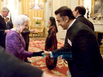Kamal Haasan meets the Queen of England as a part of Indo-UK cultural celebrations in London