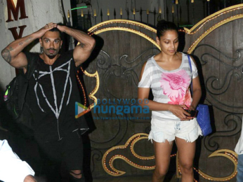 Karan Singh Grover & Bipasha Basu snapped post their spa session in Juhu