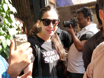 Kareena Kapoor Khan, Amrita Arora & Karisma Kapoor snapped post lunch in Bandra