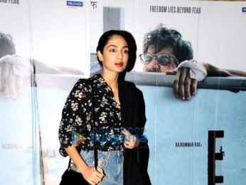 Kriti Sanon, Richa Chadda, Soha Ali Khan and many more snapped at Rajkumar Rao's screening of 'Trapped'