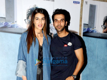Kriti Sanon, Richa Chadda, Soha Ali Khan and many more snapped at Rajkumar Rao's screening of 'Trapped'