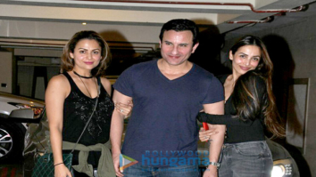 Malaika Arora Khan, Amrita Arora, Karisma Kapoor snapped post dinner at Saif Ali Khan & Kareena Kapoor Khan’s house