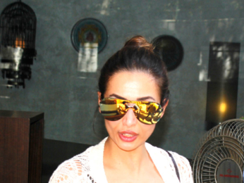 Malaika Arora Khan snapped post lunch at 'Out Of The Blue'