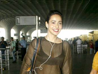 Neha Sharma snapped at the airport