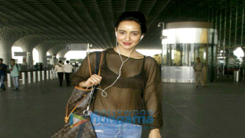 Neha Sharma snapped at the airport