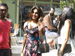 Nidhhi Agerwal snapped post lunch at ‘The Kitchen Garden’