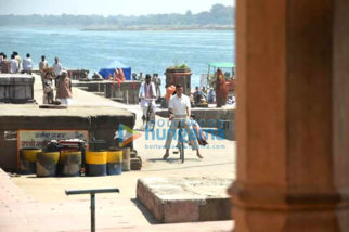 On The Sets Of The Movie Pad Man