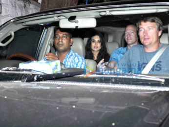 Preity Zinta snapped post her dinner at ‘The Korner House’