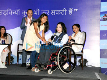 Rahul Bose, Zoya Akhtar & Barkha Dutt at their film Poorna's promotions
