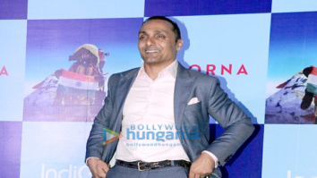 Rahul Bose, Zoya Akhtar & Barkha Dutt at their film Poorna’s promotions
