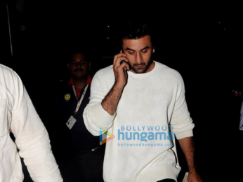 Ranbir Kapoor snapped at the airport