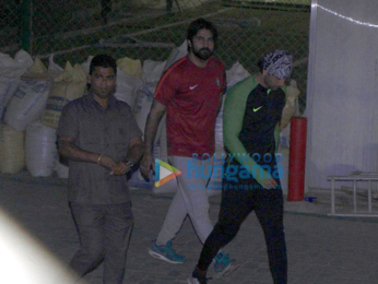 Ranbir Kapoor snapped post his football practice
