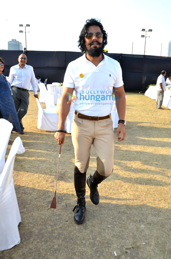 randeep hooda at polo arc match 5