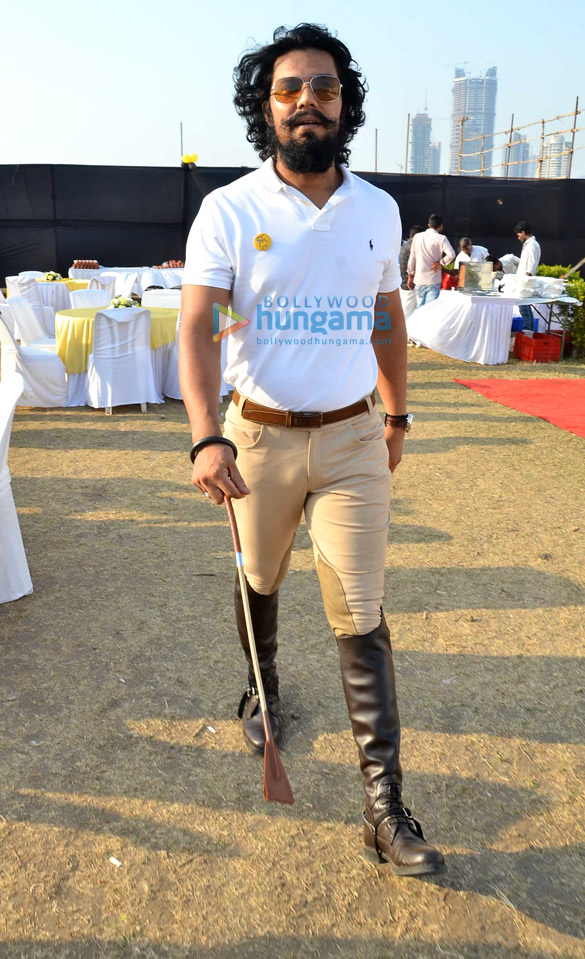 randeep hooda at polo arc match 6