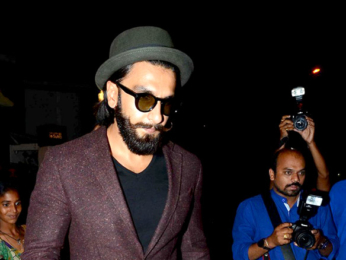 Ranveer Singh, Anushka Manchanda & Anusha Dandekar snapped at Out of the Blue