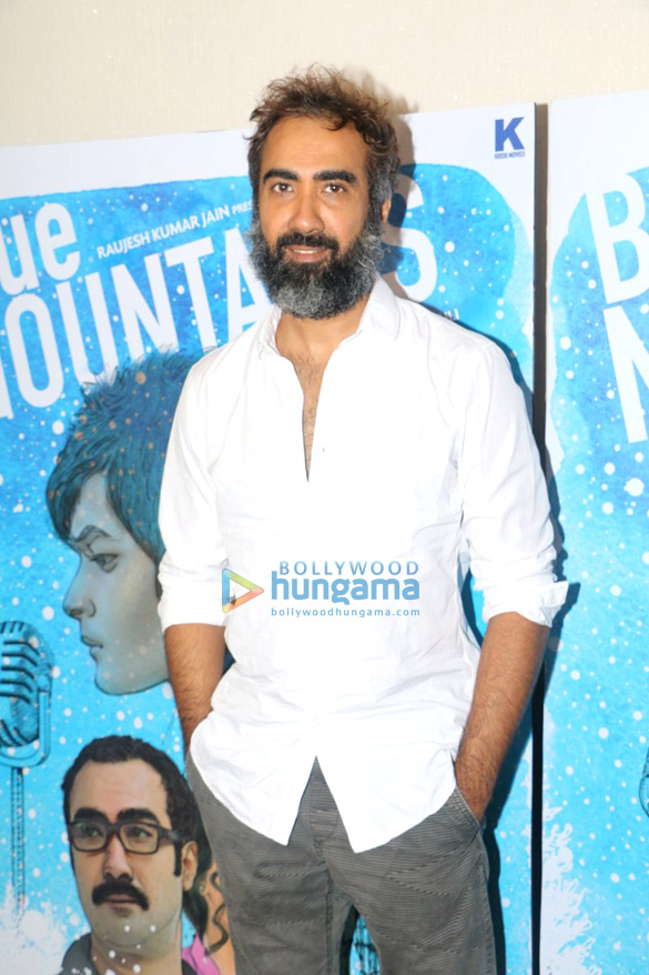 Ranvir Shorey snapped at the media meet of his film Blue Mountains Ranvir Shorey snapped at the media meet of his film Blue Mountains