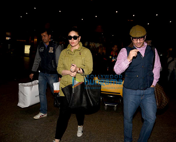saif ali khan kareena kapoor khan return from london 3