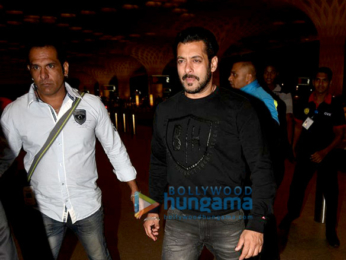 Salman Khan and Katrina Kaif snapped on their way to Austria for the first schedule of their upcoming film Tiger Zinda Hai